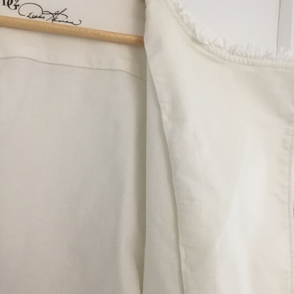 Diane Gilman | Women’s Moto Jacket, off white, size large. - Picture 7 of 15